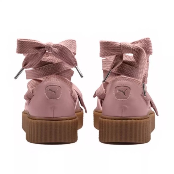 Puma FENTY Rihanna Creeper Bow Sneaker Sandals 7 - Picture 3 of 6